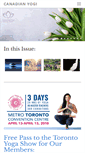 Mobile Screenshot of canadianyogi.com